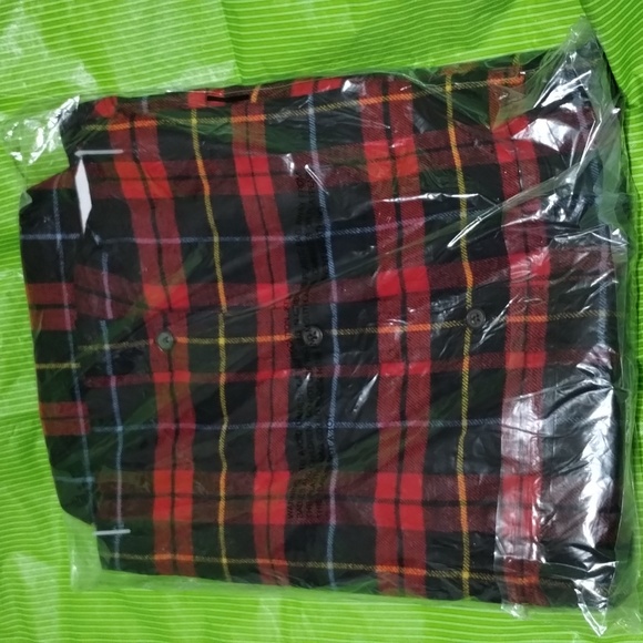 NWT Men's Flannel Shirt sz L - Picture 5 of 5